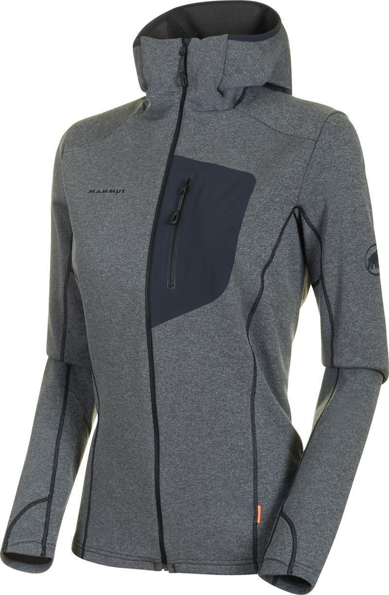 Aconcagua Light ML Hooded Jacket - Womens - Black 1