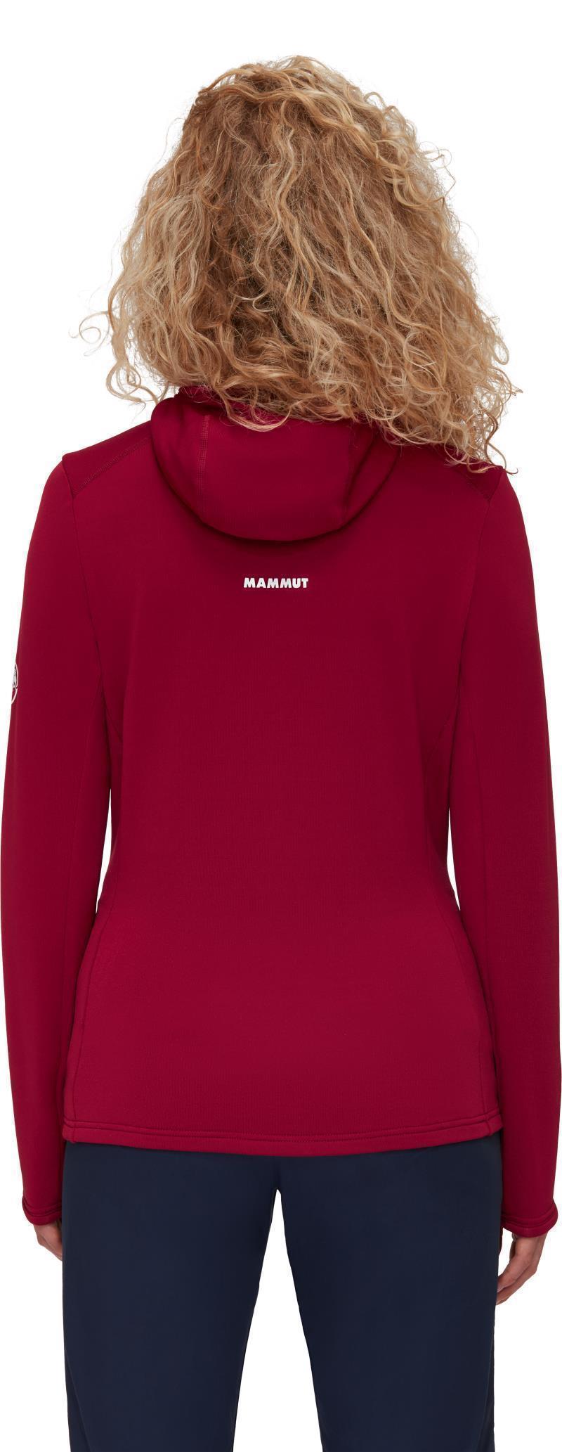 Aconcagua Light ML Hooded Jacket - Womens - Blood Red 3