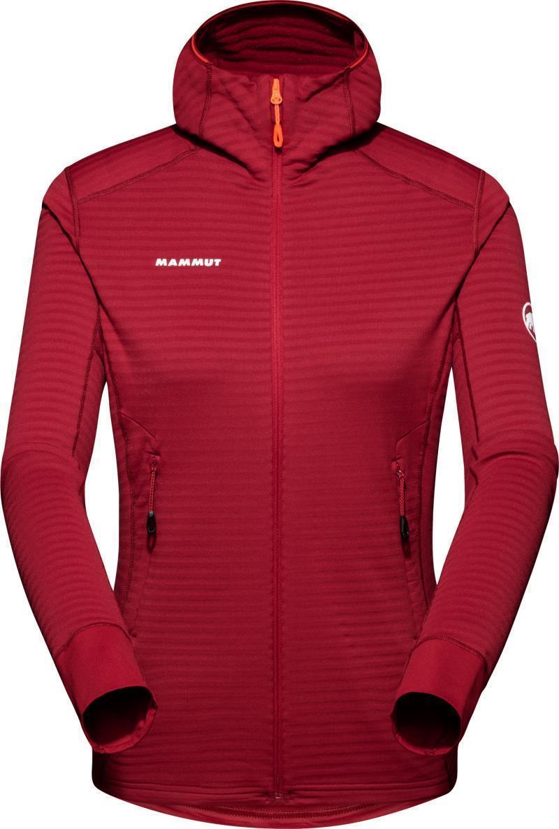 Aconcagua Light ML Hooded Jacket - Womens - Blood Red 1