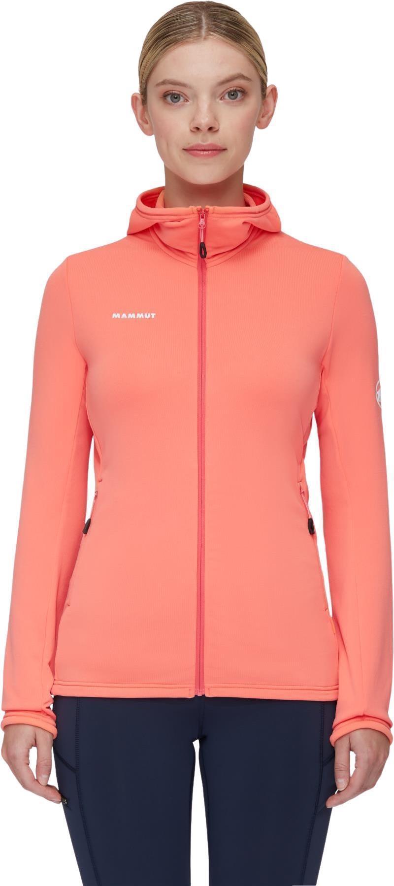 Aconcagua Light ML Hooded Jacket - Womens - Salmon 2