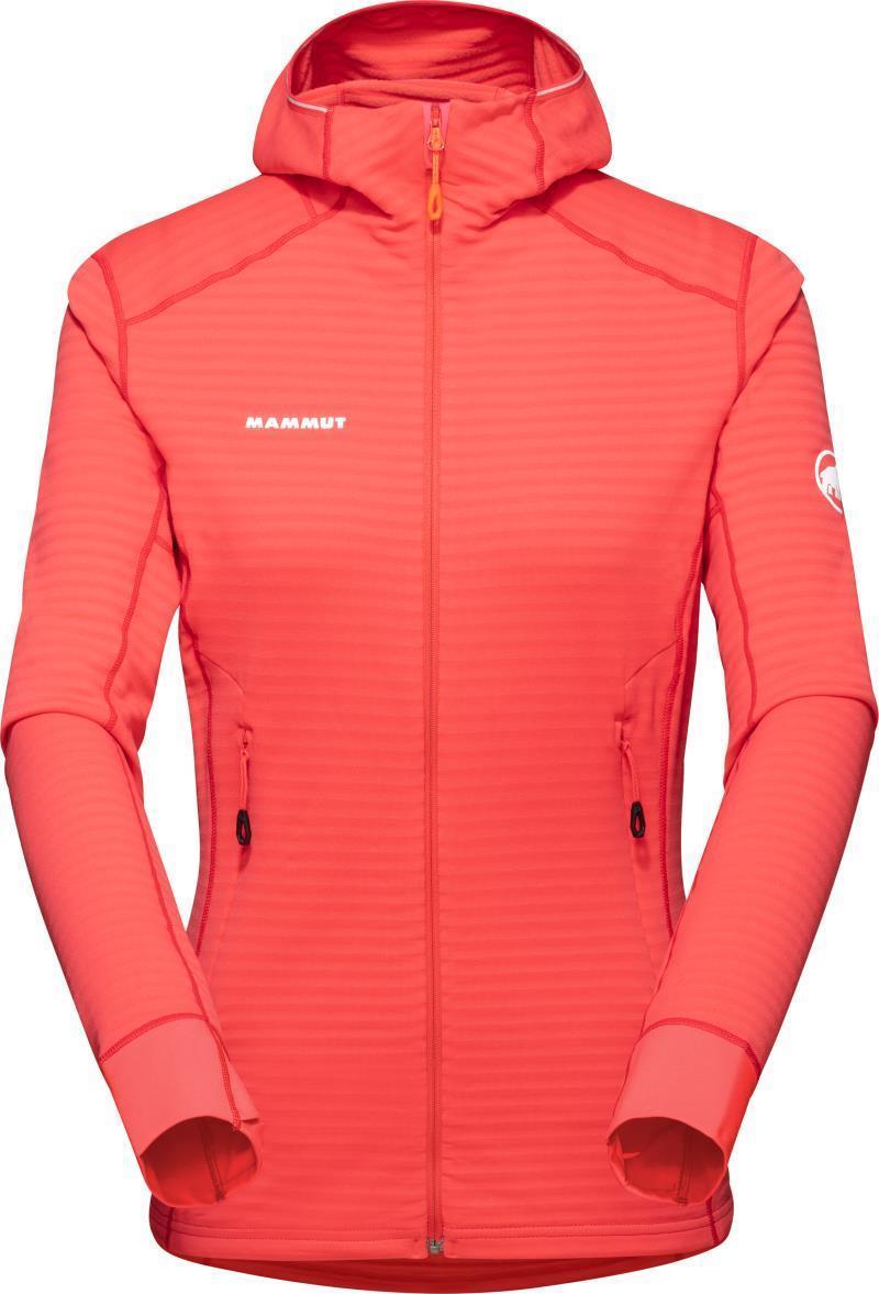 Aconcagua Light ML Hooded Jacket - Womens - Sunset / White 1