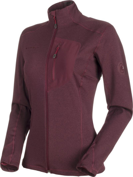 Aconcagua Light ML Jacket - Womens - Merlot Melange 1