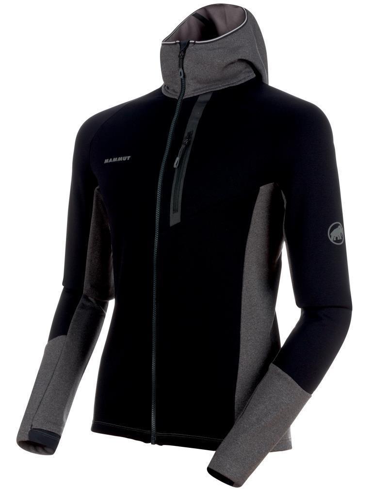 Aconcagua Pro ML Hooded Jacket - Mens - Black / Black Melange 1