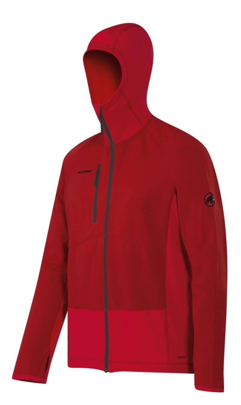 Aconcagua Pro ML Hooded Jacket - Mens - Lava 1