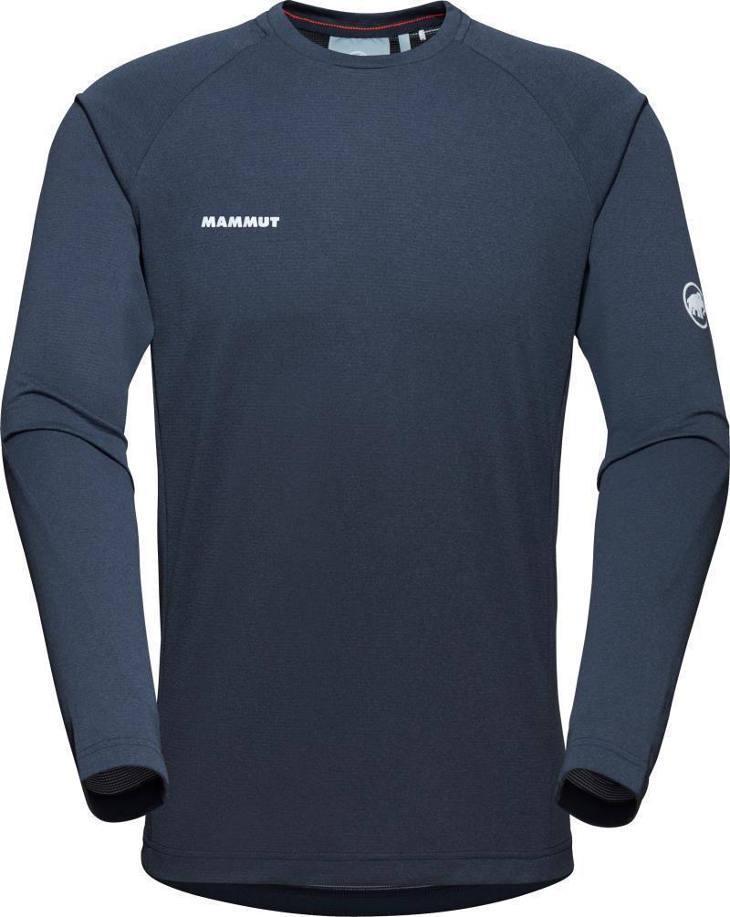 Aegility FL LS - Mens - Marine Melange / White 1