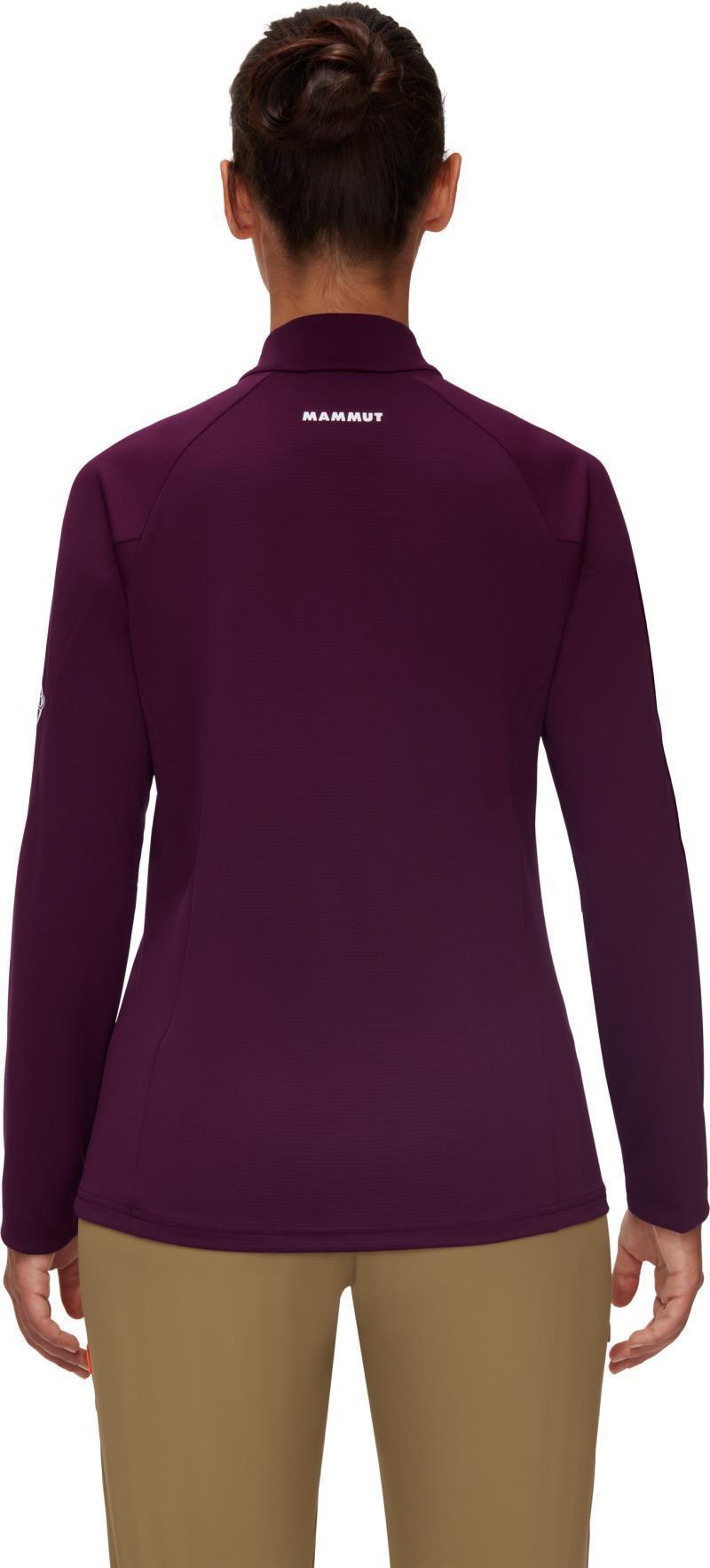 Aegility Half Zip LS - Womens - Grape 4