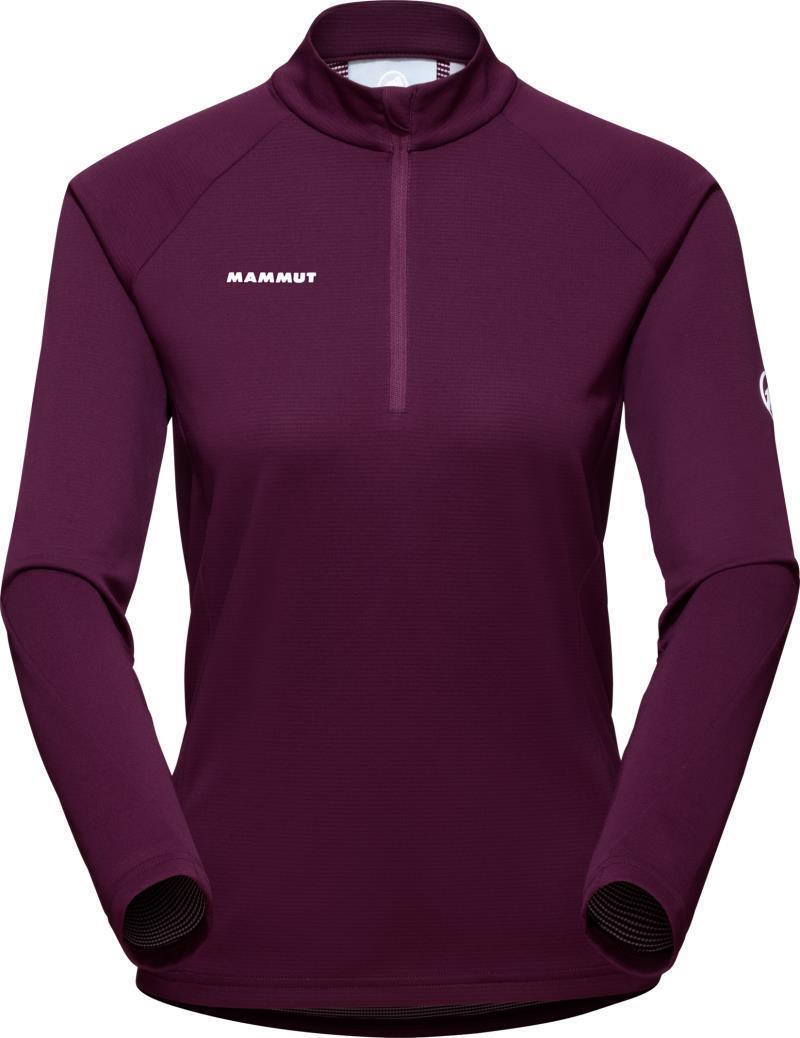 Aegility Half Zip LS - Womens - Grape 1