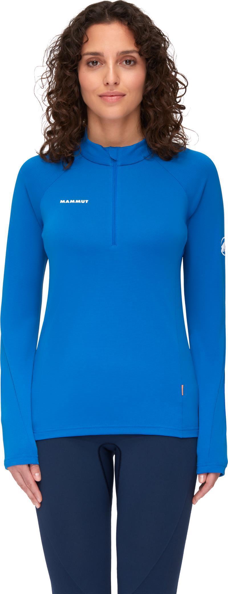 Aegility Half Zip LS - Womens - Ice 2