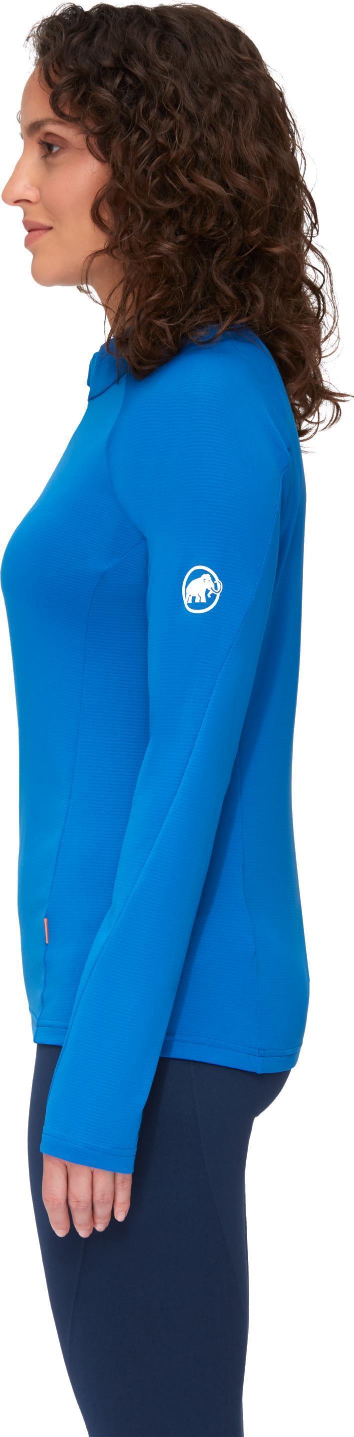 Aegility Half Zip LS - Womens - Ice 3