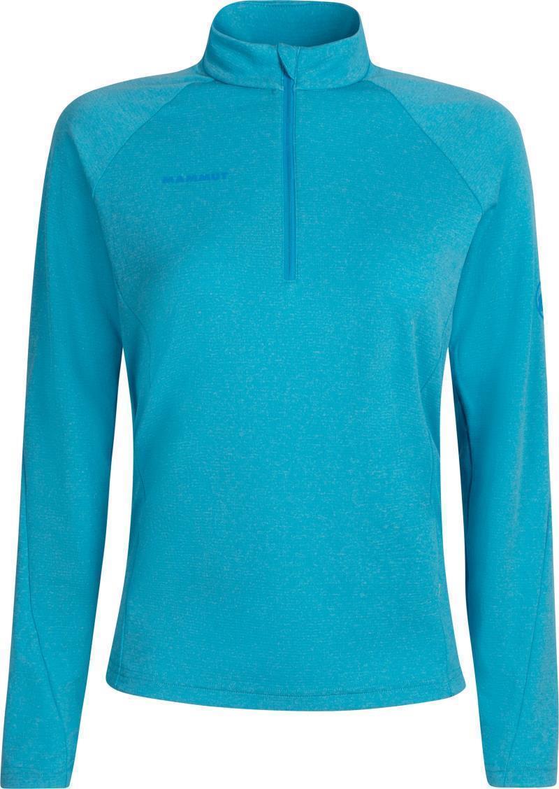 Aegility Half Zip LS - Womens - Ocean Melange 1