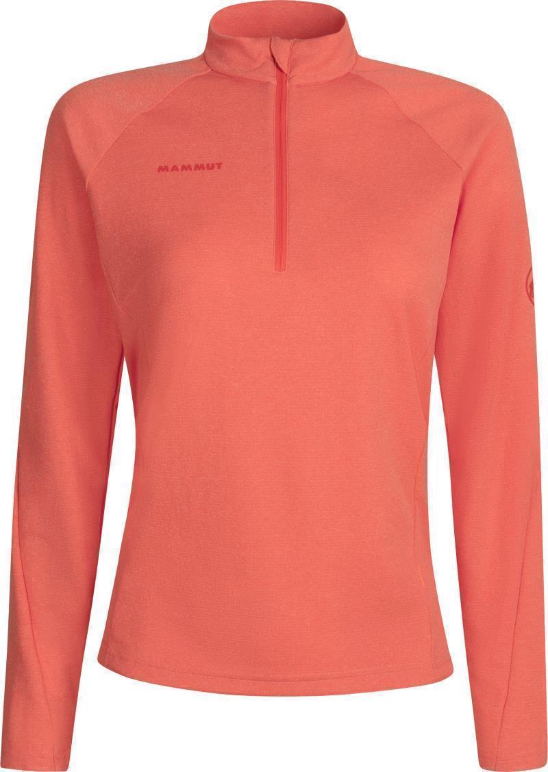 Aegility Half Zip LS - Womens - Poinciana Melange 1