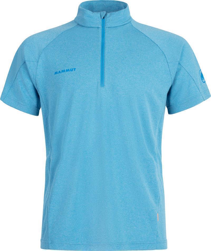 Aegility Half Zip T-Shirt - Mens - Granit Melange 1