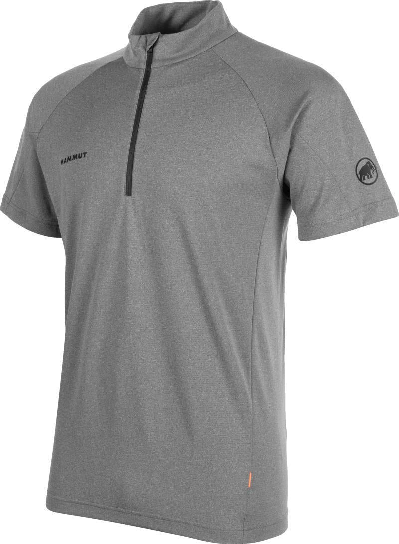 Aegility Half Zip T-Shirt - Mens - Phantom Melange 1
