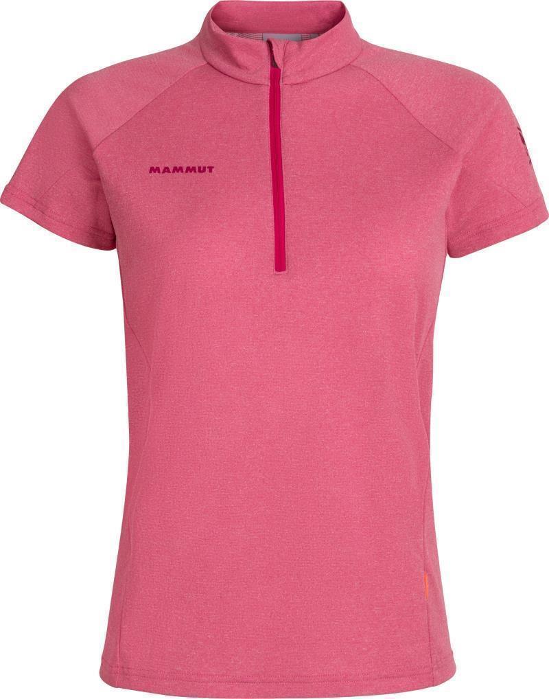 Aegility Half Zip T-Shirt - Womens - Sundown Melange 1