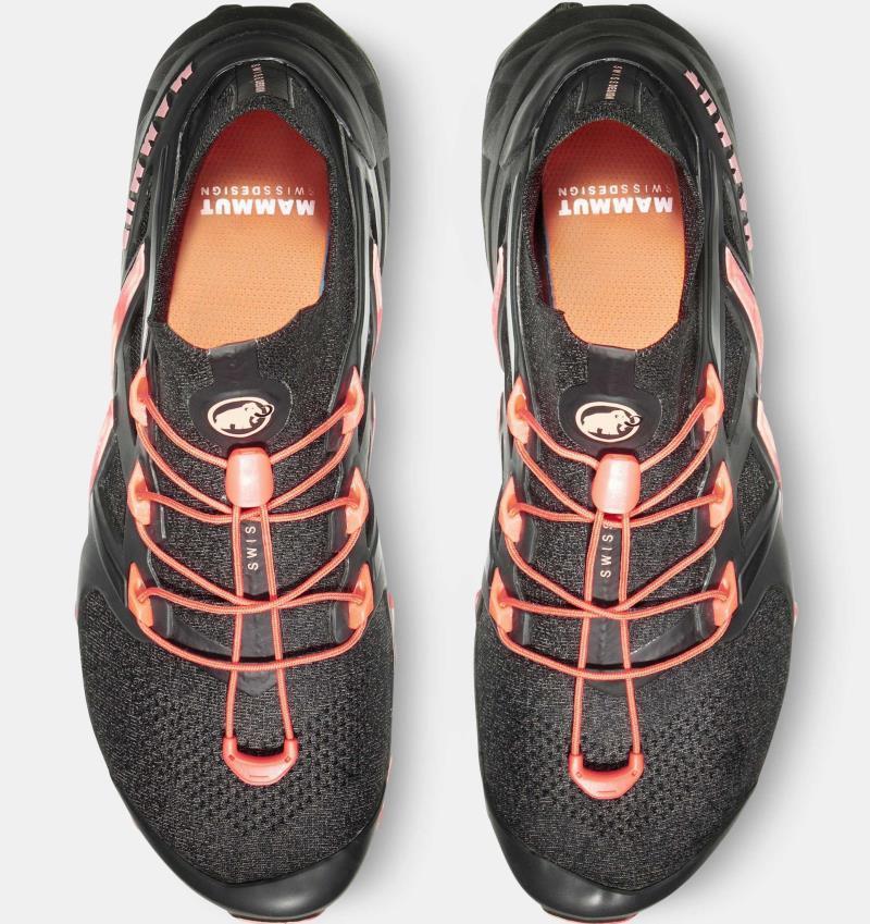 Aegility Pro Mid - Womens - Black / Dark Salmon 4