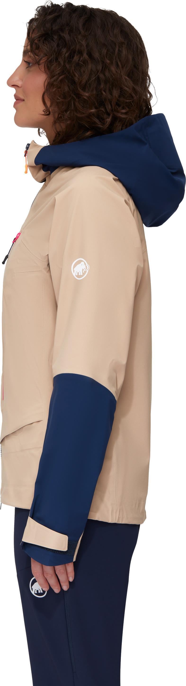 Aenergy Air HS Hooded Jacket - Womens - Safari / Marine 3