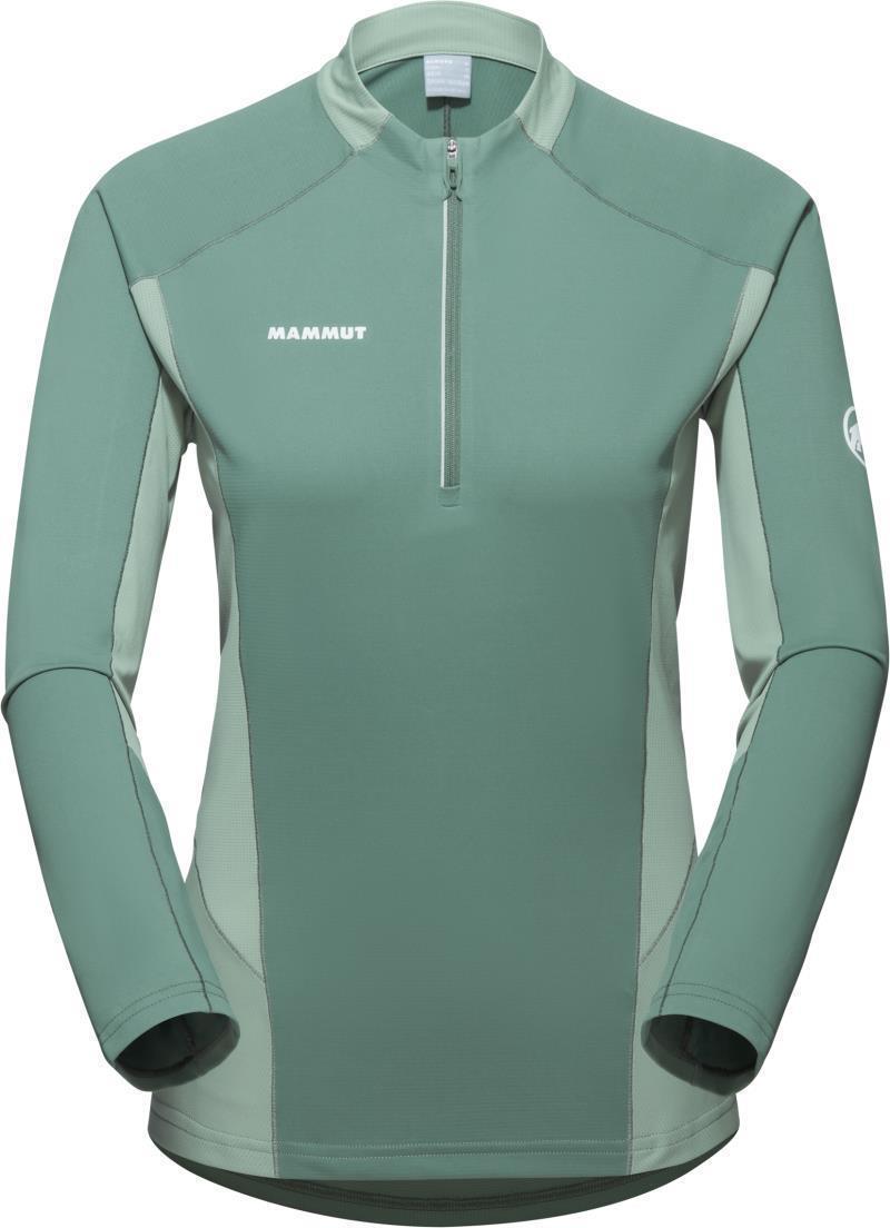 Aenergy FL Half Zip LS - Womens - Dark Jade / Jade 1