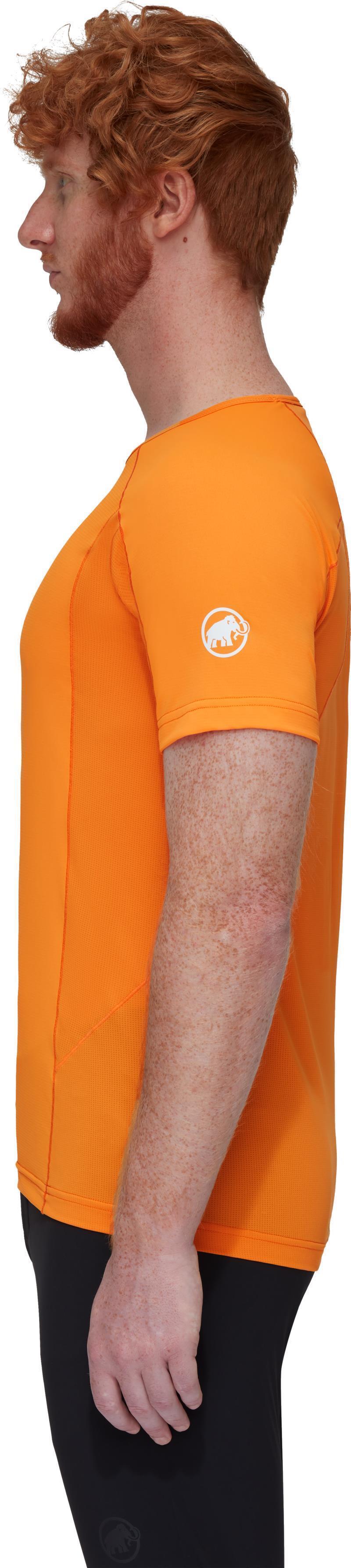 Aenergy FL T-Shirt - Mens - Tangerine / Dark Tangerine 3