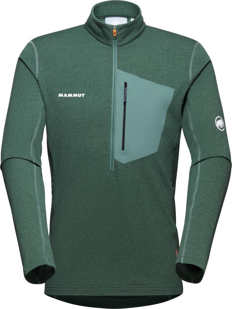 Aenergy Light ML Half Zip Pullover - Mens - Dark Jade 1
