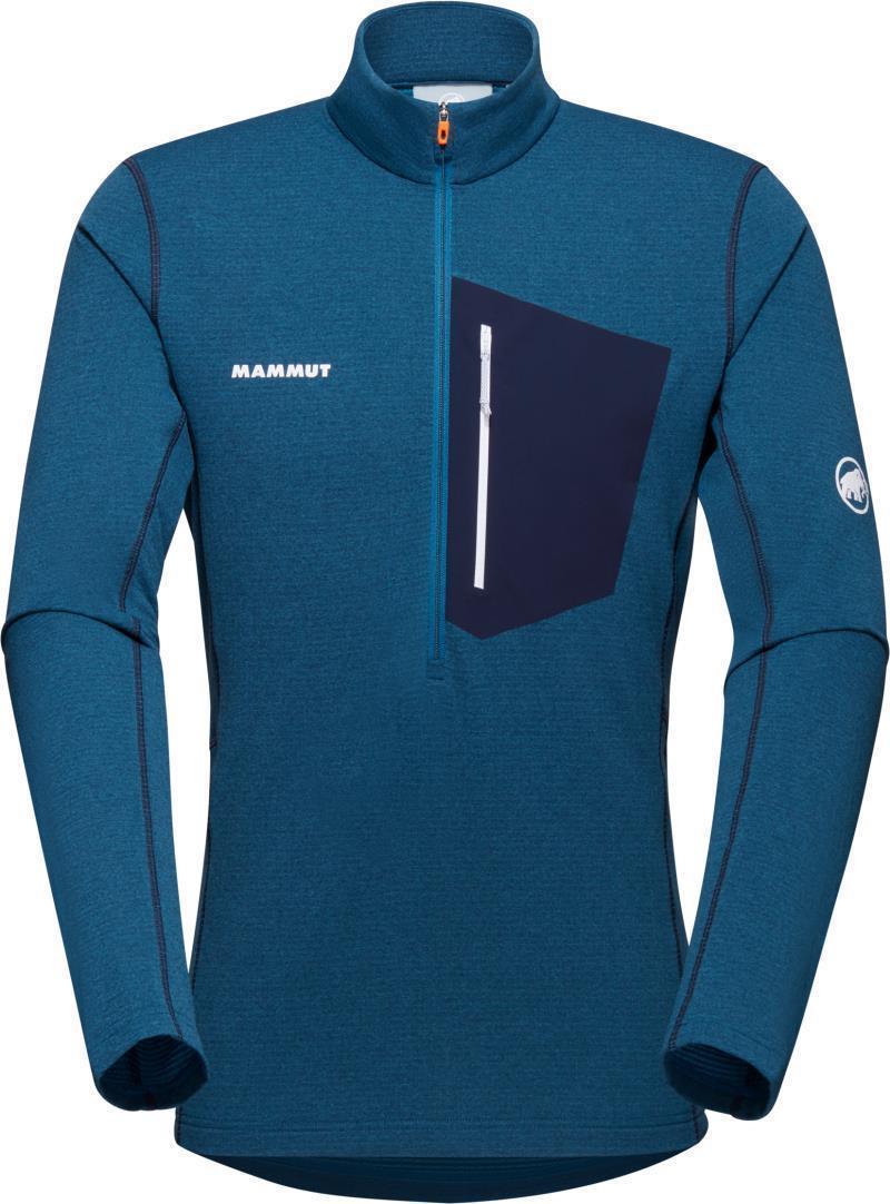 Aenergy Light ML Half Zip Pullover - Mens - Deep Ice / Marine 1