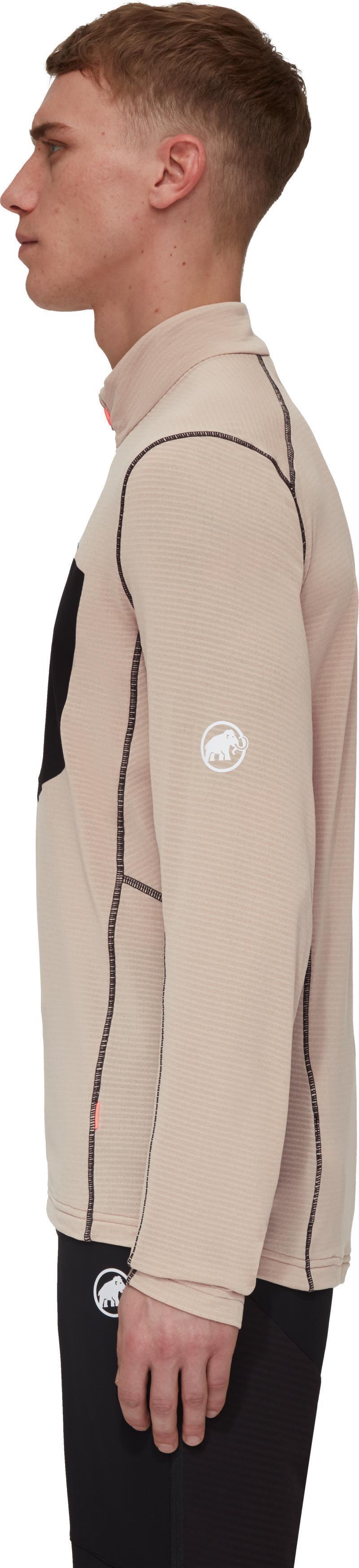 Aenergy Light ML Half Zip Pullover - Mens - Savannah / Black 3