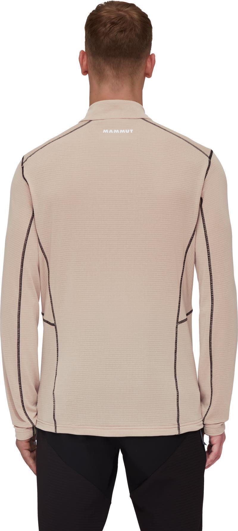 Aenergy Light ML Half Zip Pullover - Mens - Savannah / Black 4