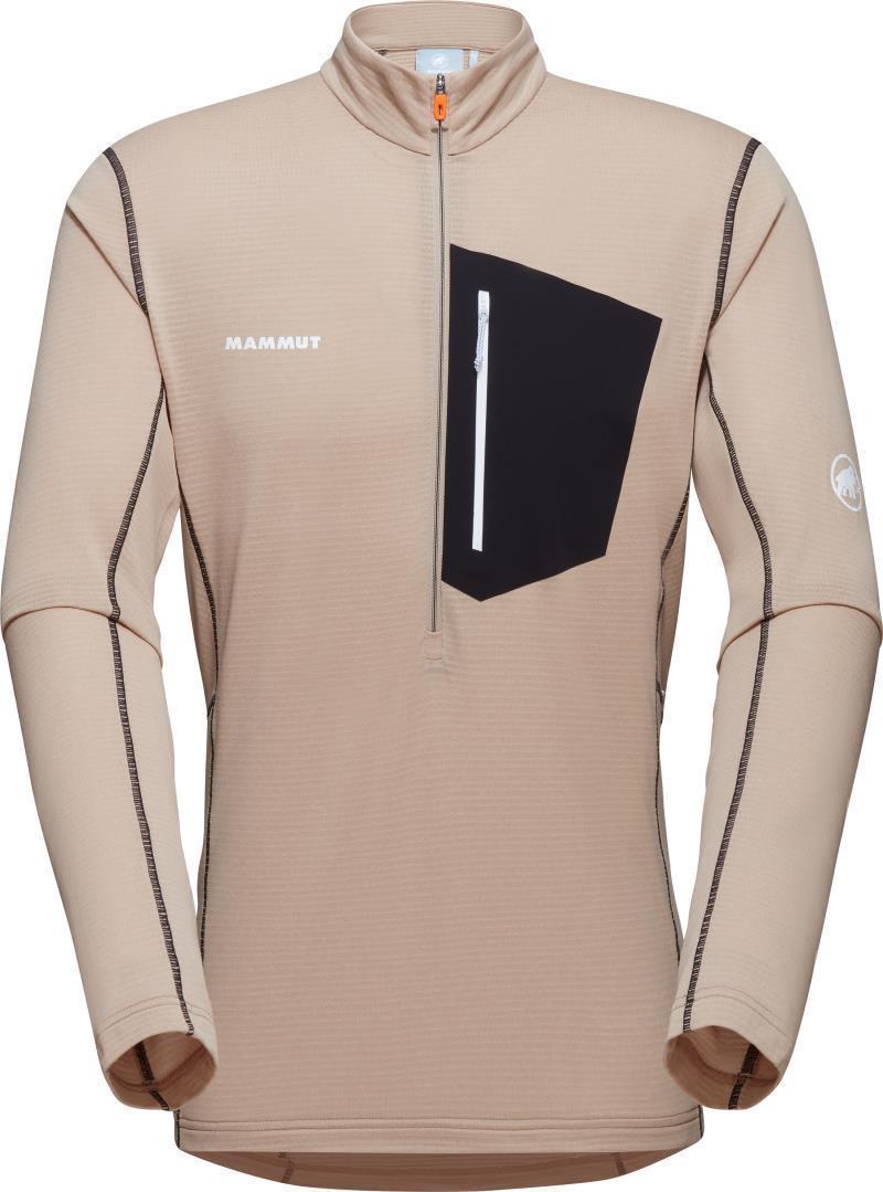 Aenergy Light ML Half Zip Pullover - Mens - Savannah / Black 1