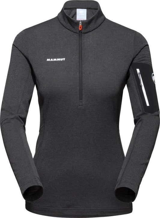 Aenergy Light ML Half Zip Pullover - Womens - Black / Phantom 1