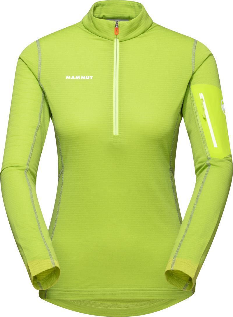 Aenergy Light ML Half Zip Pullover - Womens - Highlime / Granit 1
