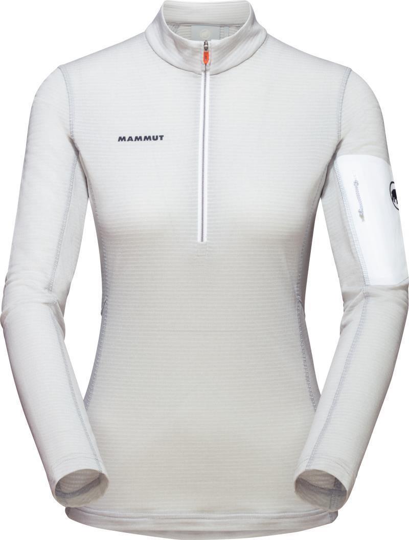 Aenergy Light ML Half Zip Pullover - Womens - White / Highway 1