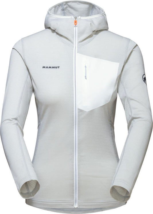 Aenergy Light ML Hooded Jacket - Womens - White / Highway 1