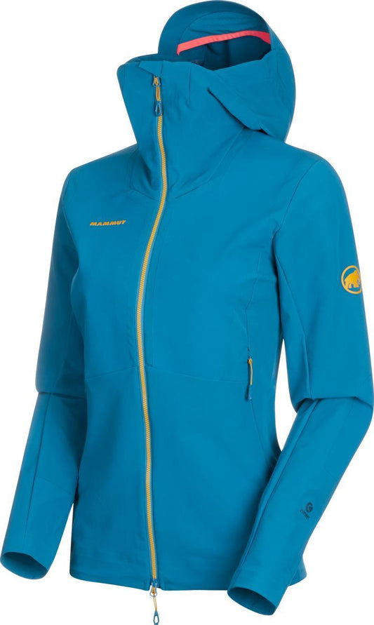 Aenergy Pro SO Hooded Jacket - Womens - Sapphire 1