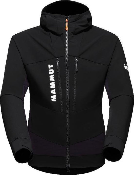 Aenergy SO Hybrid Hooded Jacket - Mens - Black 1
