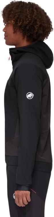 Aenergy SO Hybrid Hooded Jacket - Mens - Black / Vibrant Orange 3