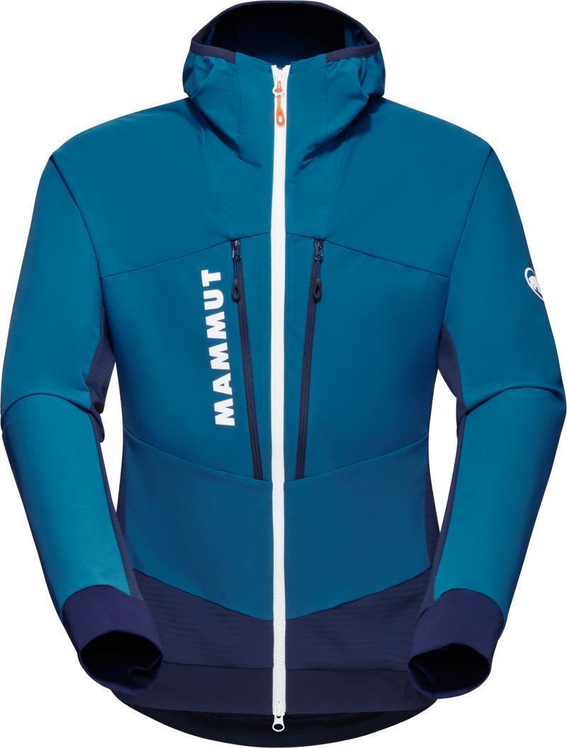 Aenergy SO Hybrid Hooded Jacket - Mens - Deep Ice / Marine 1