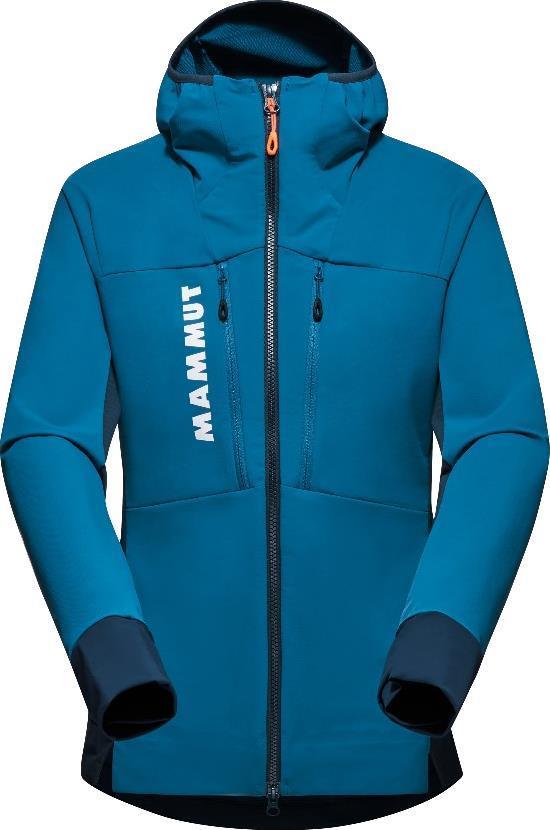 Aenergy SO Hybrid Hooded Jacket - Womens - Deep Ice / Marine 1
