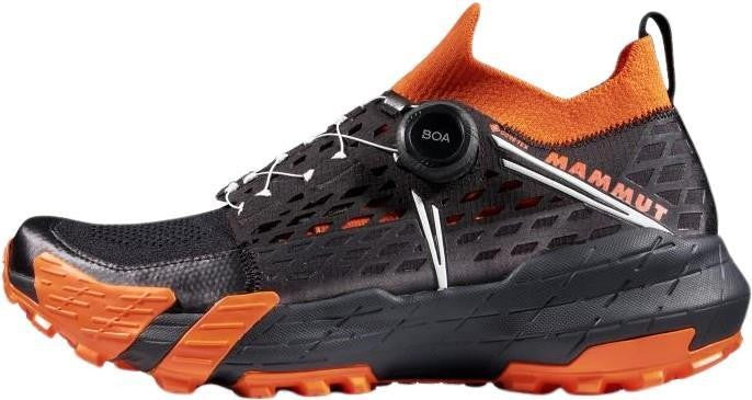 Aenergy TR BOA Mid GTX - Womens - black / dark tangerine 1
