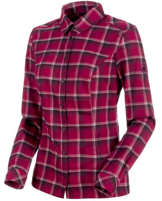 Alessandria Tour LS Shirt - Womens - Beet / Grape 1