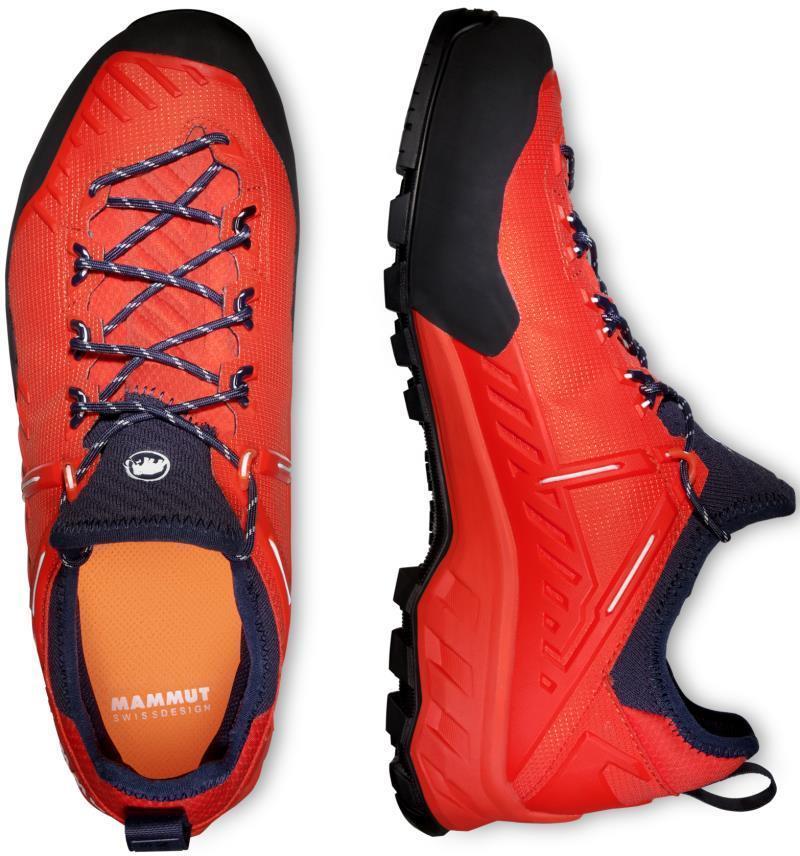 Alnasca Knit II Low GTX - Mens - Hot Red / Marine 4