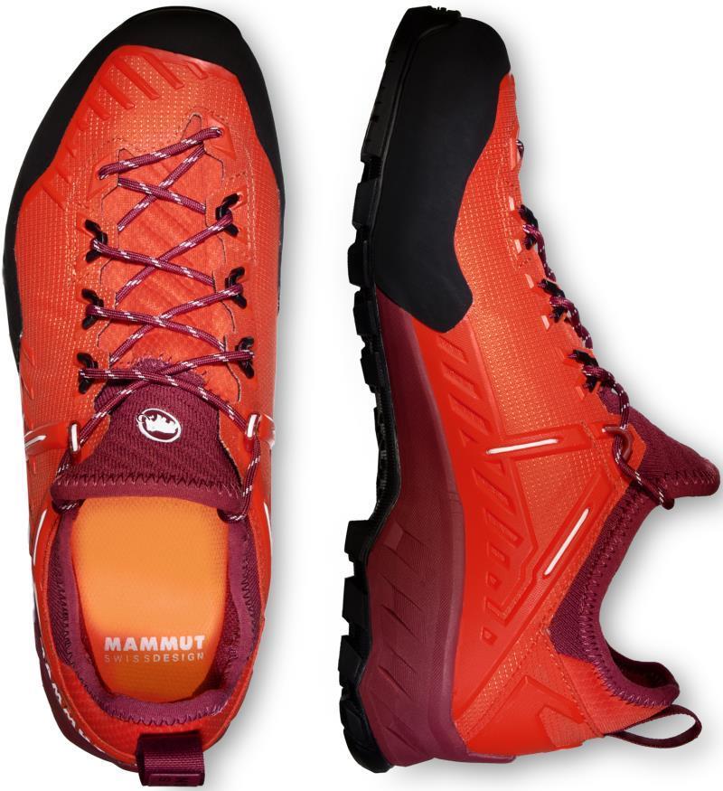 Alnasca Knit II Low GTX - Womens - Hot Red / Blood Red 4