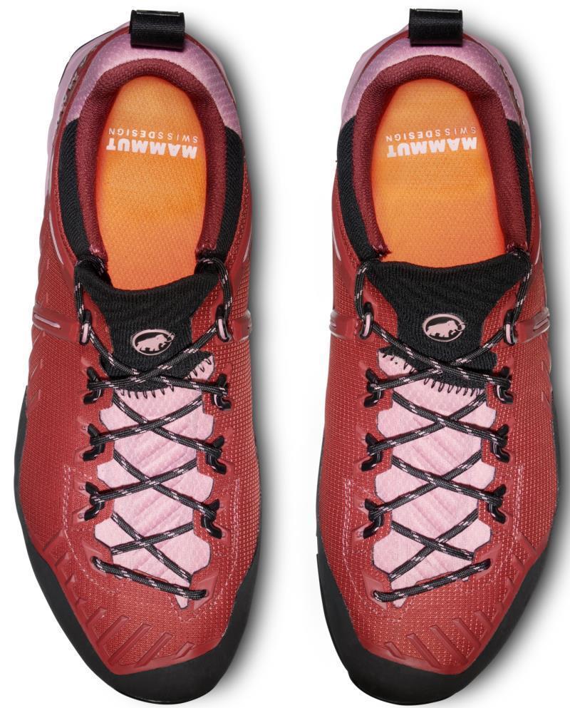 Alnasca Knit II Low - Womens - Carmine / Dark Powder Rose 3