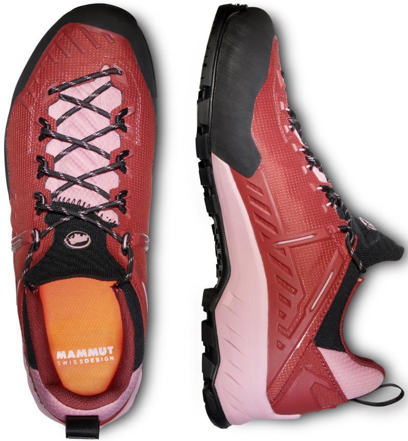 Alnasca Knit II Low - Womens - Carmine / Dark Powder Rose 4