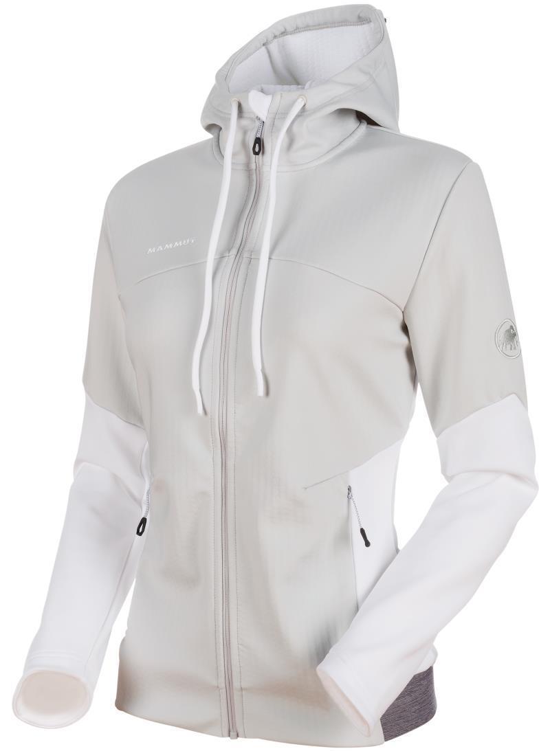 Alnasca ML Hooded Jacket - Womens - Marble / White / White 1