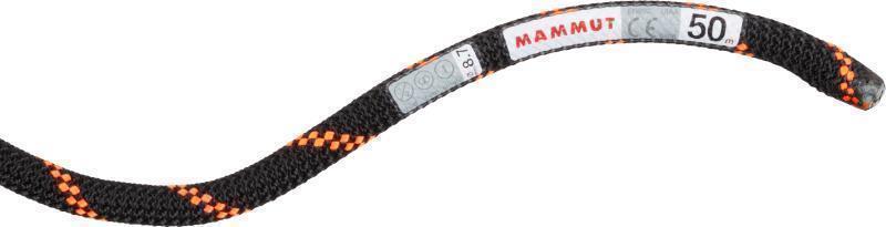 Alpine Sender 8.7mm Dry Standard x 50m - Black / Safety Orange 2