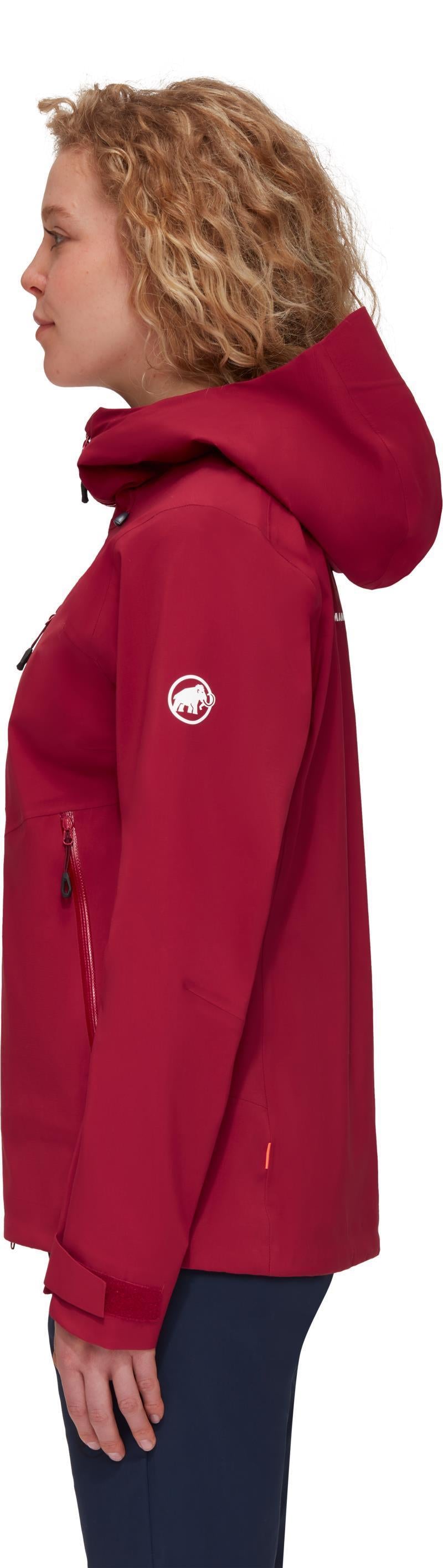 Alto Guide HS Hooded Jacket - Womens - Blood Red 4