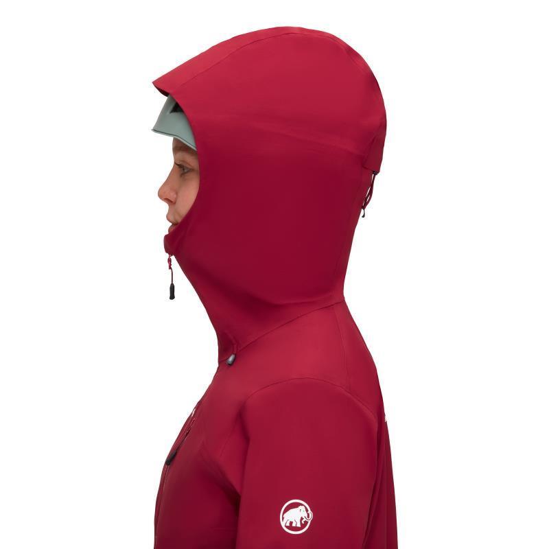 Alto Guide HS Hooded Jacket - Womens - Blood Red 5