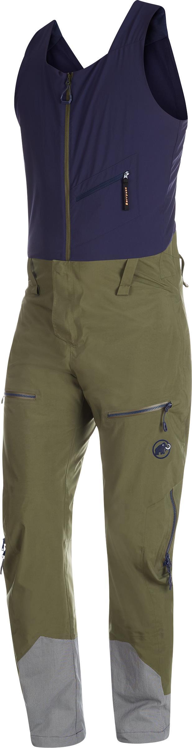 Alvier HS Bib Pants, Reg - Mens - Iguana / Peacoat 1