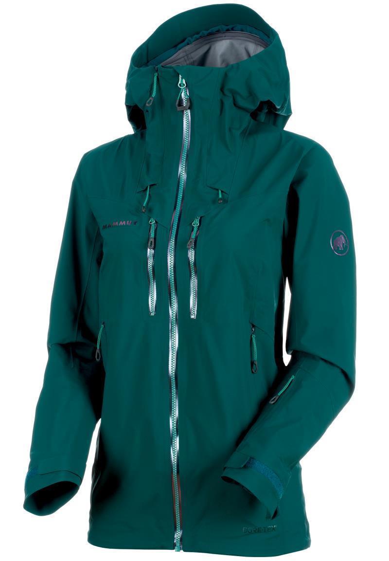 Alvier HS Hooded Jacket - Womens - Teal 1