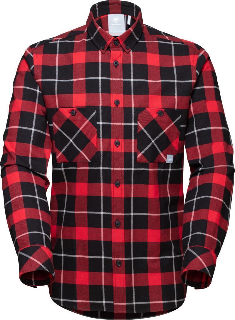 Alvra LS Shirt - Mens - Black / Magma 1