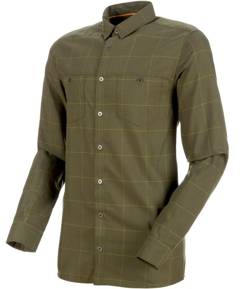 Alvra LS Shirt - Mens - Iguana / Canary 1